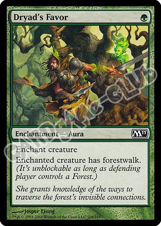 169 / 249 Dryad's Favor comune (EN) -NEAR MINT-