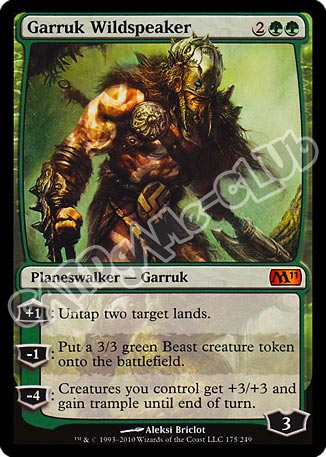 175 / 249 Garruk Wildspeaker rara mitica (EN) -NEAR MINT-
