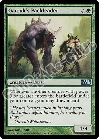 177 / 249 Garruk's Packleader non comune (EN) -NEAR MINT-
