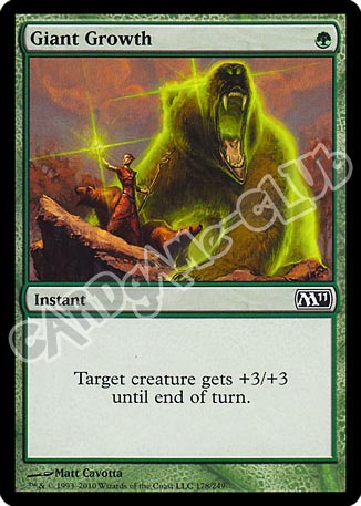 178 / 249 Giant Growth comune (EN) -NEAR MINT-