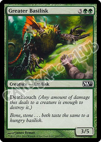 180 / 249 Greater Basilisk comune (EN) -NEAR MINT-