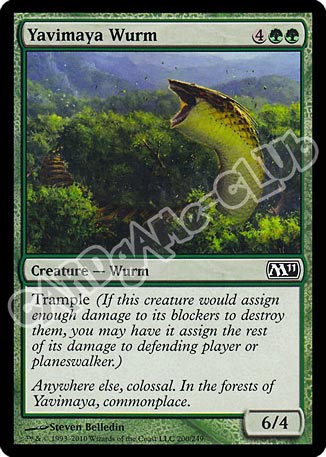 200 / 249 Yavimaya Wurm comune (EN) -NEAR MINT-
