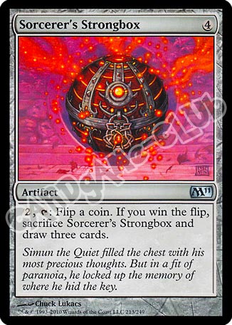 213 / 249 Sorcerer's Strongbox non comune (EN) -NEAR MINT-