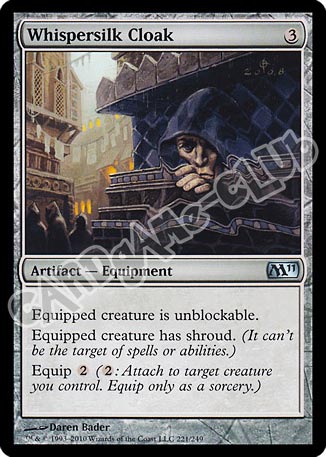 221 / 249 Whispersilk Cloak non comune (EN) -NEAR MINT-