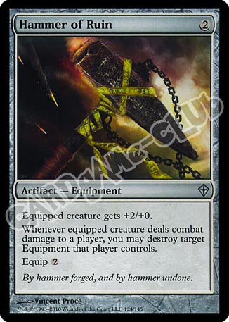 124 / 145 Hammer of Ruin non comune (EN) -NEAR MINT-