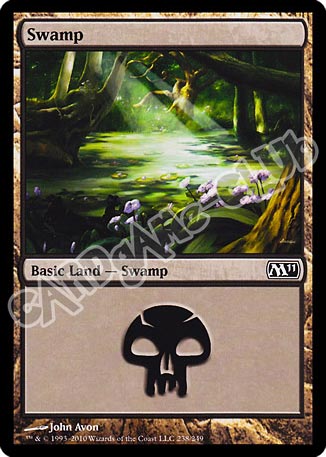 238 / 249 Swamp comune (EN) -NEAR MINT-