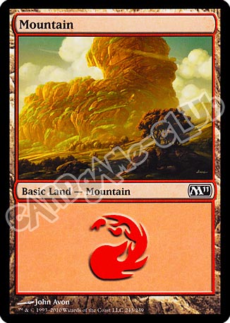 243 / 249 Mountain comune (EN) -NEAR MINT-