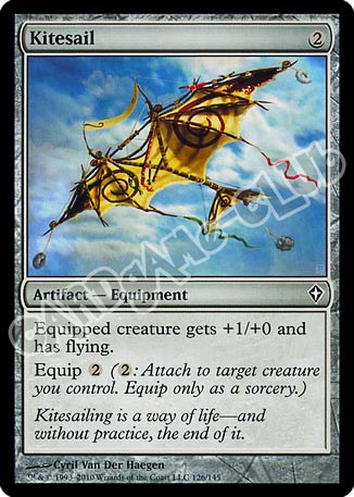 126 / 145 Kitesail comune (EN) -NEAR MINT-