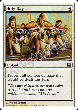 018 / 350 Holy Day comune (EN) -NEAR MINT-