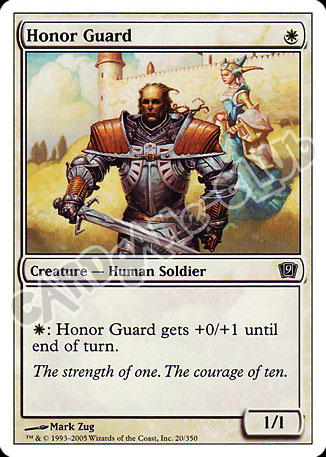 020 / 350 Honor Guard comune (EN) -NEAR MINT-