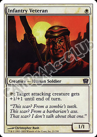 021 / 350 Infantry Veteran comune (EN) -NEAR MINT-