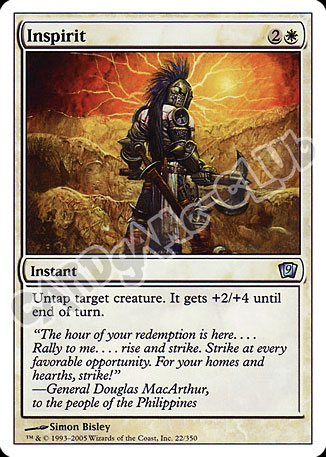 022 / 350 Inspirit non comune (EN) -NEAR MINT-