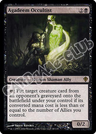 048 / 145 Agadeem Occultist rara (EN) -NEAR MINT-