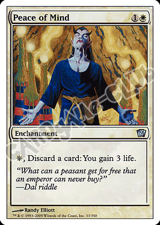 033 / 350 Peace of Mind non comune (EN) -NEAR MINT-