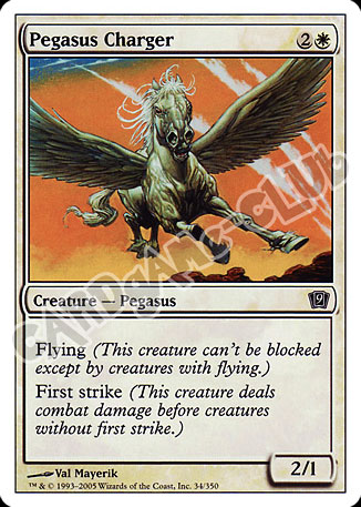 034 / 350 Pegasus Charger comune (EN) -NEAR MINT-