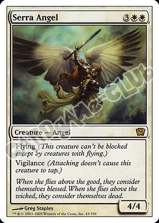 043 / 350 Serra Angel rara (EN) -NEAR MINT-