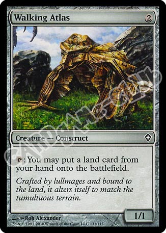 131 / 145 Walking Atlas comune (EN) -NEAR MINT-