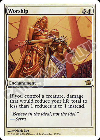055 / 350 Worship rara (EN) -NEAR MINT-