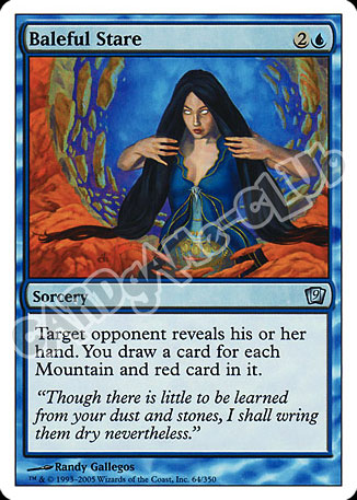 064 / 350 Baleful Stare non comune (EN) -NEAR MINT-