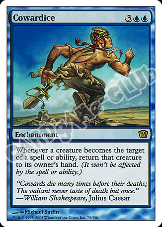 070 / 350 Cowardice rara (EN) -NEAR MINT-