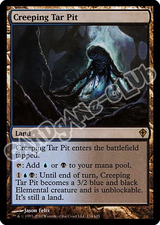 134 / 145 Creeping Tar Pit rara (EN) -NEAR MINT-