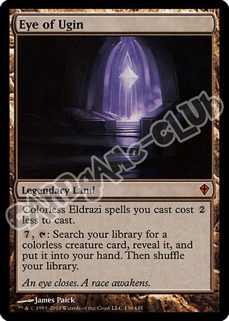 136 / 145 Eye of Ugin rara mitica (EN) -NEAR MINT-