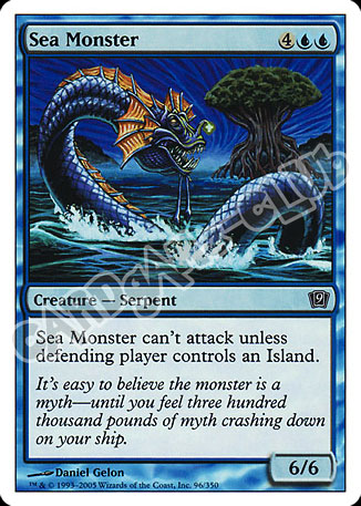 096 / 350 Sea Monster comune (EN) -NEAR MINT-