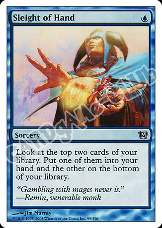 099 / 350 Sleight of Hand comune (EN) -NEAR MINT-