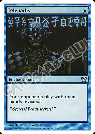 101 / 350 Telepathy non comune (EN) -NEAR MINT-