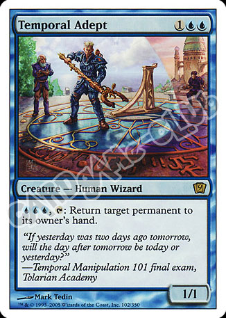 102 / 350 Temporal Adept rara (EN) -NEAR MINT-