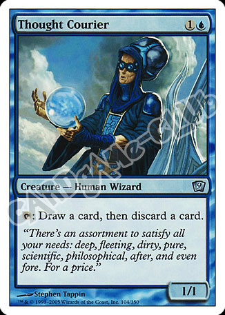 104 / 350 Thought Courier non comune (EN) -NEAR MINT-