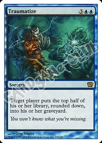 109 / 350 Traumatize rara (EN) -NEAR MINT-