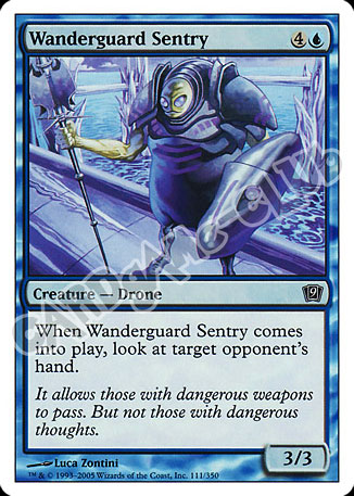 111 / 350 Wanderguard Sentry comune (EN) -NEAR MINT-