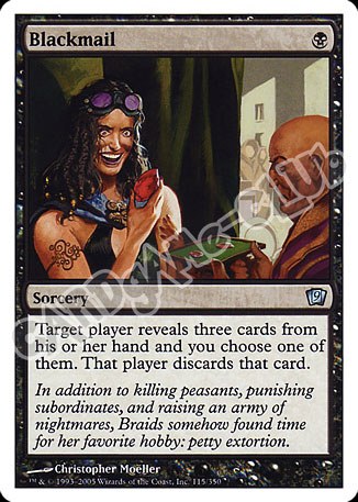 115 / 350 Blackmail non comune (EN) -NEAR MINT-