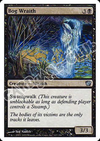 117 / 350 Bog Wraith non comune (EN) -NEAR MINT-