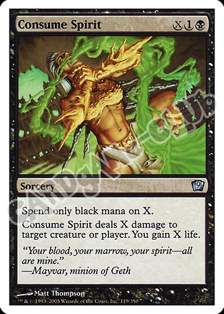119 / 350 Consume Spirit non comune (EN) -NEAR MINT-