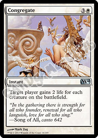 014 / 249 Congregate non comune (EN) -NEAR MINT-