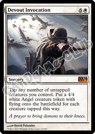 016 / 249 Devout Invocation rara mitica (EN) -NEAR MINT-