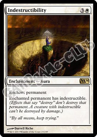 023 / 249 Indestructibility rara (EN) -NEAR MINT-