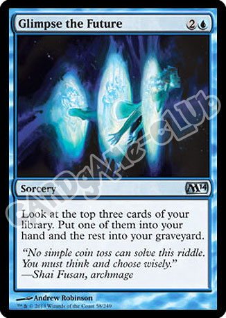 058 / 249 Glimpse the Future non comune (EN) -NEAR MINT-