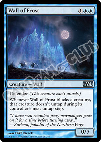 078 / 249 Wall of Frost non comune (EN) -NEAR MINT-