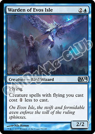 079 / 249 Warden of Evos Isle non comune (EN) -NEAR MINT-