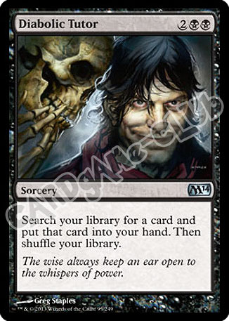 095 / 249 Diabolic Tutor non comune (EN) -NEAR MINT-