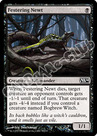 098 / 249 Festering Newt comune (EN) -NEAR MINT-