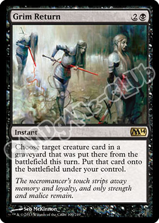 100 / 249 Grim Return rara (EN) -NEAR MINT-