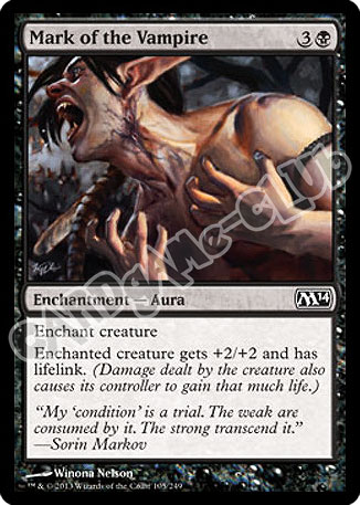 105 / 249 Mark of the Vampire comune (EN) -NEAR MINT-
