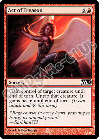 125 / 249 Act of Treason comune (EN) -NEAR MINT-