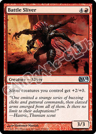 128 / 249 Battle Sliver non comune (EN) -NEAR MINT-