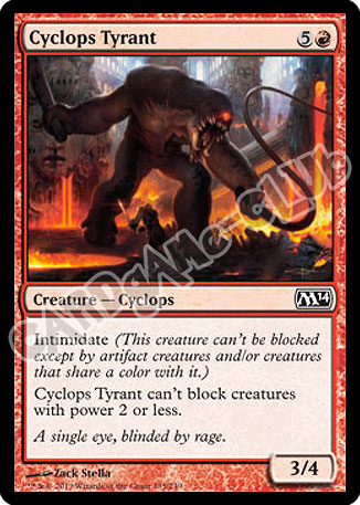 135 / 249 Cyclops Tyrant comune (EN) -NEAR MINT-