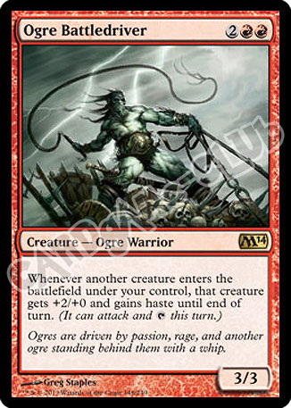148 / 249 Ogre Battledriver rara (EN) -NEAR MINT-